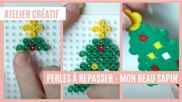 Atelier créatif : Perles à repasser - Mon beau sapin | Réseau des médiathèques de Massy. Collectivité éditrice